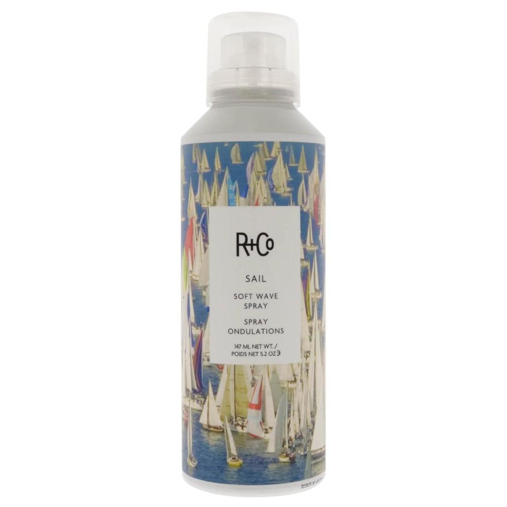 R+Co SAIL Soft Wave Spray – Texturizing & Sea Salt Hair Spray, Adds Beachy Waves & Volume, All Hair Types(5.2 Fl Oz (Pack of 1))