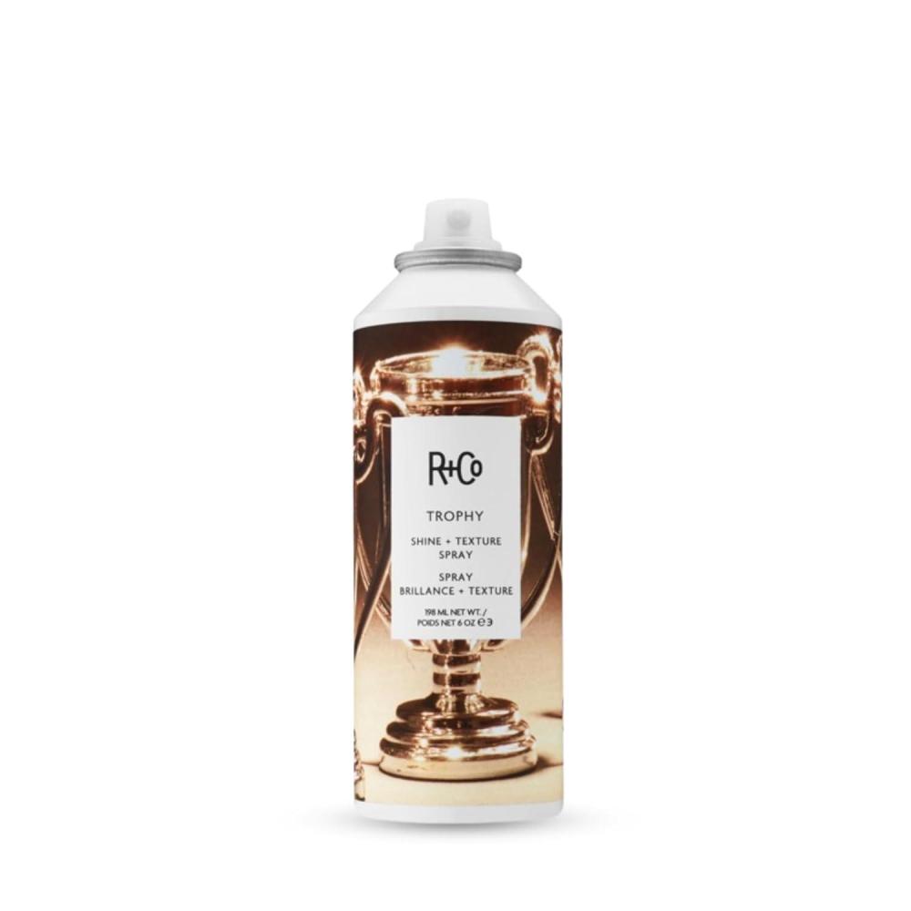 R+Co TROPHY Shine + Texture Spray – Hair Texturizing & Shine Spray, Adds Volume & Manageability, All Hair Types(6.0 Ounce (Pack of 1))