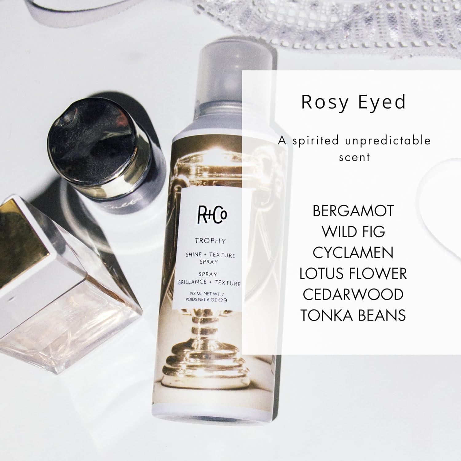 R+Co TROPHY Shine + Texture Spray – Hair Texturizing & Shine Spray, Adds Volume & Manageability, All Hair Types(6.0 Ounce (Pack of 1))
