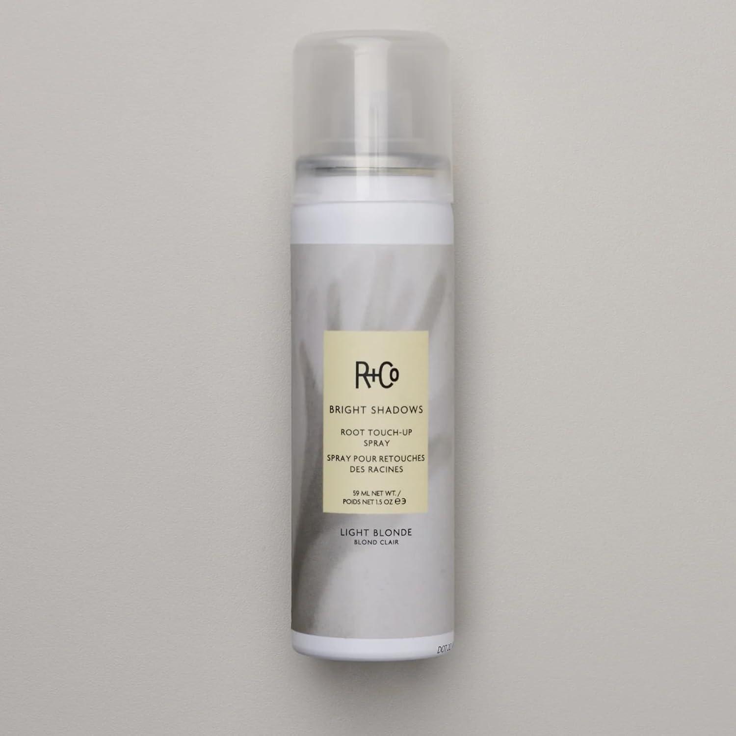 R+Co Bright Shadows Root Touch-Up Spray – 1.5 Oz(Light Blonde)