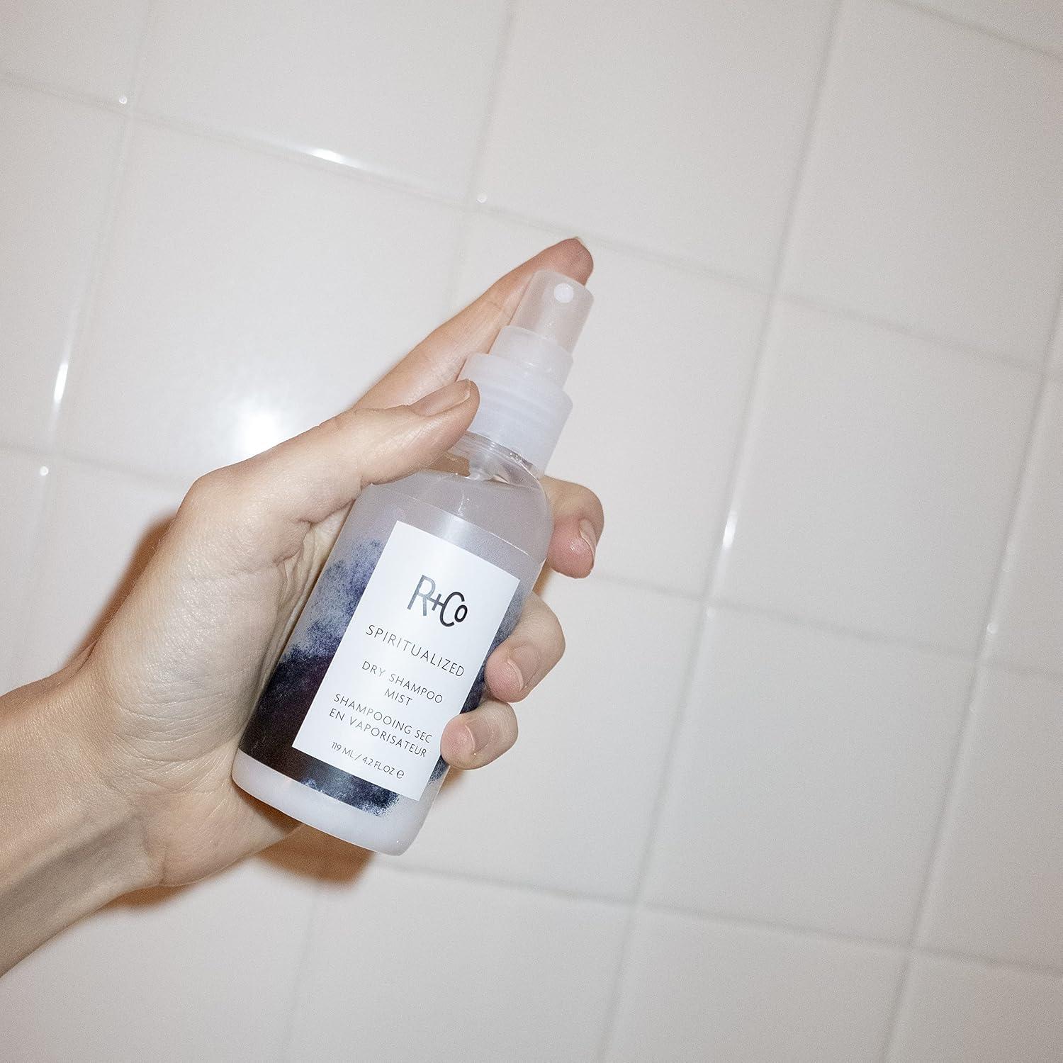 R+Co SPIRITUALIZED Dry Shampoo Mist – Oil-Absorbing & Volumizing Spray, Refreshes Hair Between Washes, All Hair Types(4.2 Ounce (Pack of 1))