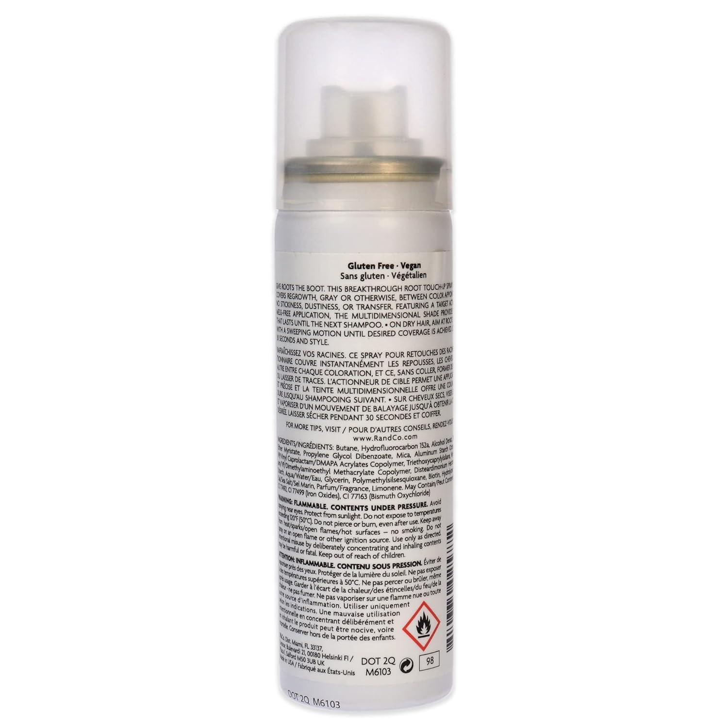 R+Co Bright Shadows Root Touch-Up Spray – 1.5 Oz(Black)