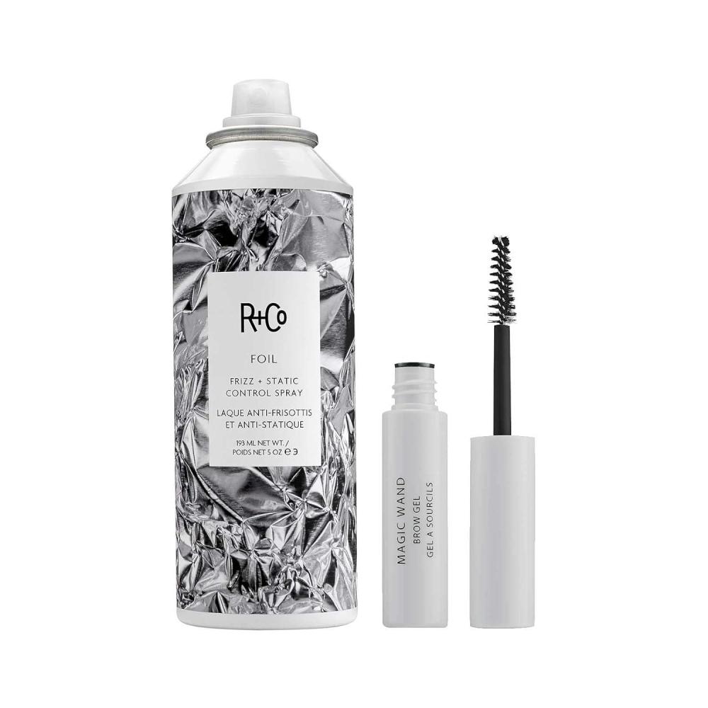R+Co Foil Frizz & Static Control Spray, Eliminates Frizz, Smoothes Hair(2.57 Ounce (Pack of 2))