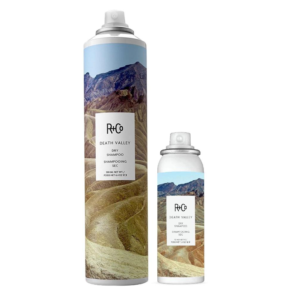 R+Co Death Valley Dry Shampoo For Women | Adds Volume & Body | Vegan, Gluten-Free & No Parabens |(6.0 Ounce + 1.6 Ounce (Pack of 2))