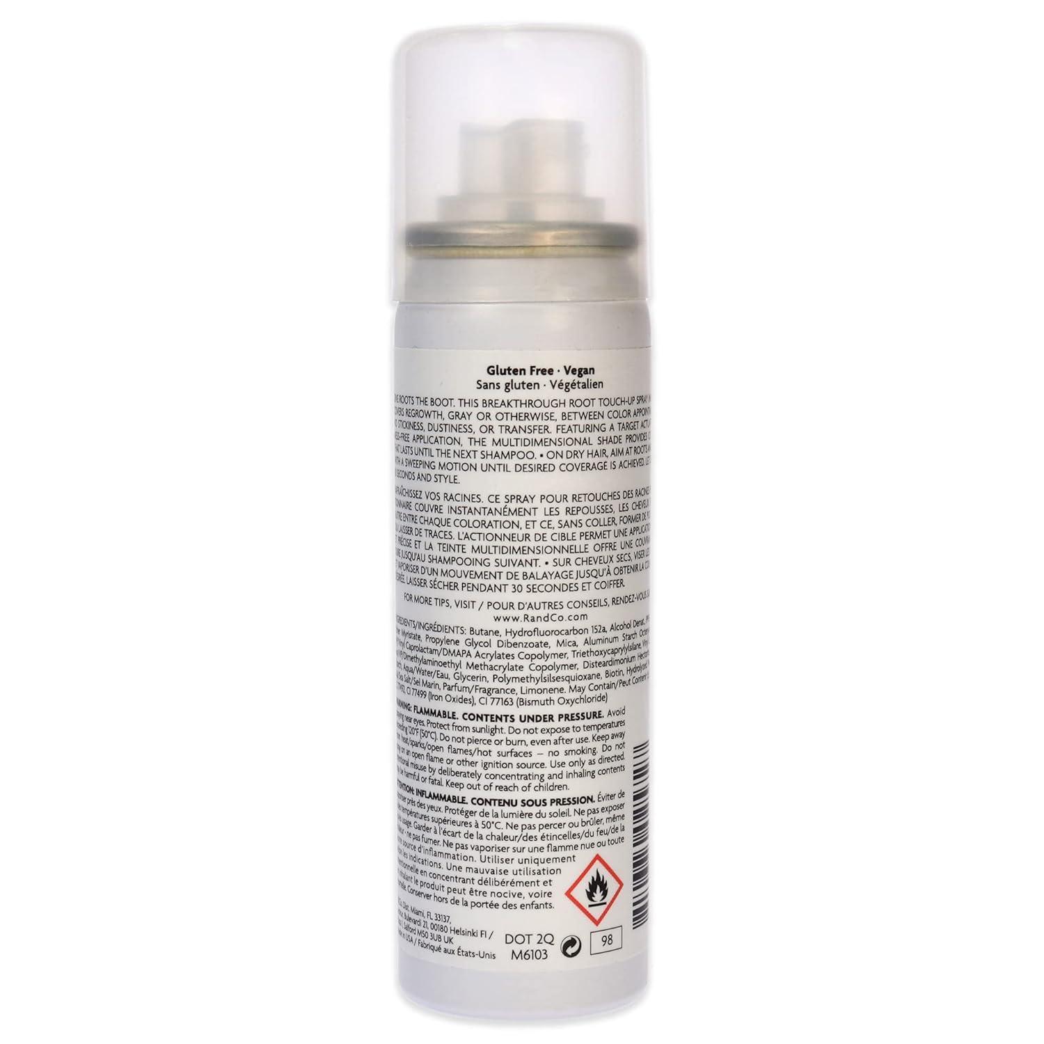 R+Co Bright Shadows Root Touch-Up Spray – 1.5 Oz(Medium Brown)