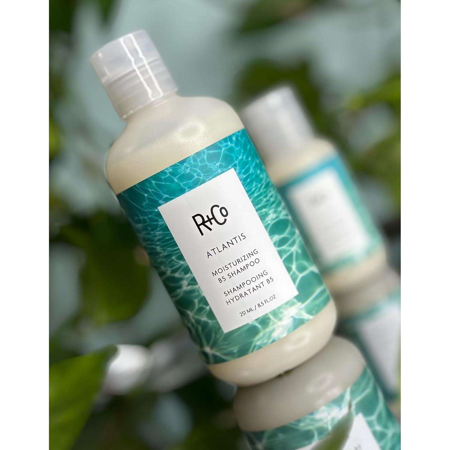 R+Co ATLANTIS Moisturizing B5 Shampoo – Hydrating & Strengthening, Softens & Smooths Hair, All Hair Types(8.5 Fl Oz (Pack of 1))