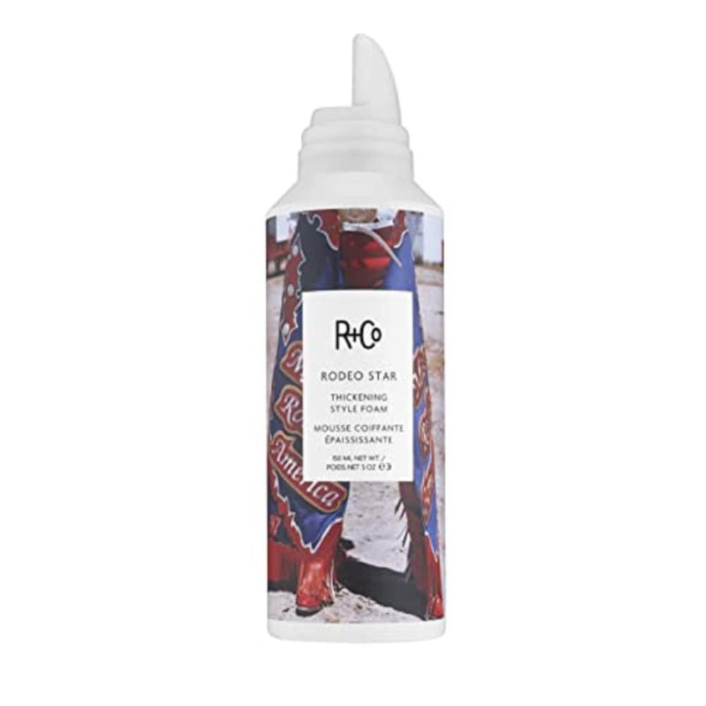 R+Co RODEO STAR Thickening Style Foam – Volumizing & Texturizing Hair Foam, Adds Body & Hold, All Hair Types(5 Fl Oz (Pack of 1))