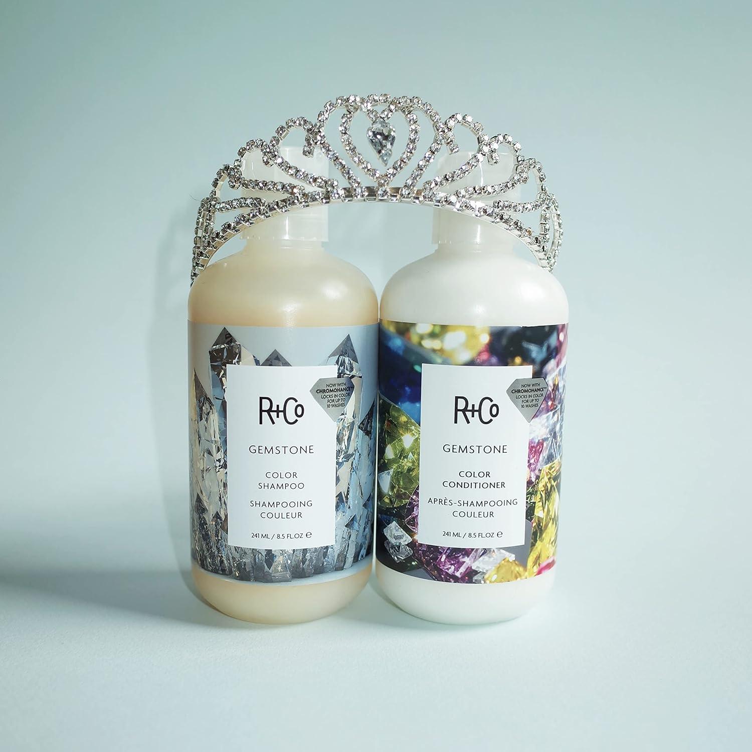 R+Co Gemstone Color Shampoo | Frizz Control, Repairs + Preserves Hair Color | Vegan + Cruelty-Free | 8.5 Oz(Single)