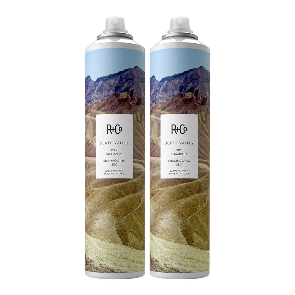 R+Co Death Valley Dry Shampoo For Women | Adds Volume & Body | Vegan, Gluten-Free & No Parabens |(6 Ounce (Pack of 2))