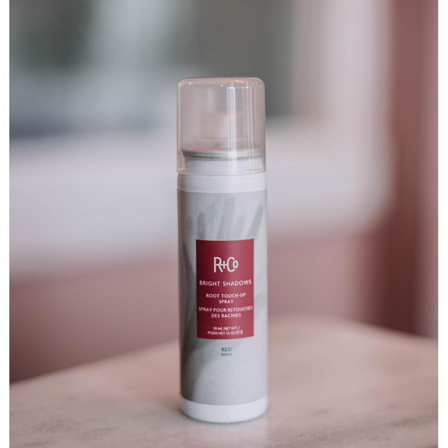 R+Co Bright Shadows Root Touch-Up Spray – 1.5 Oz(Red)