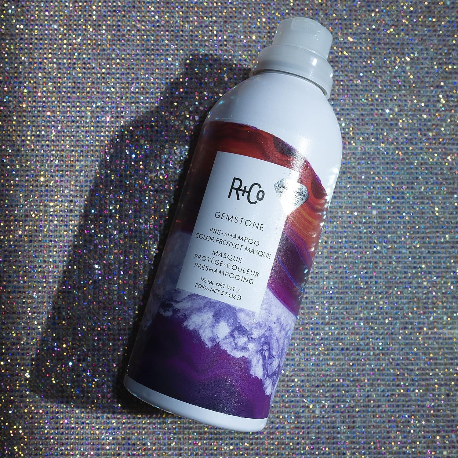 R+Co Gemstone Pre-Shampoo Color Protect Masque | Preserve Hair Color, Vibrance + Hydration + Softness | Vegan + Cruelty-Free | 5.75 Oz(5.7 Ounce (Pack of 1))