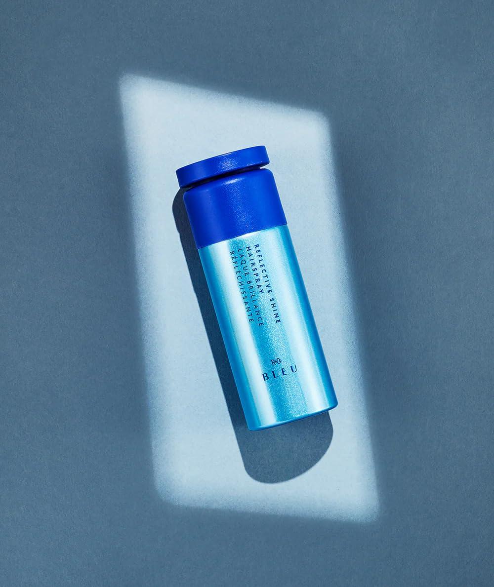 R+Co BLEU Reflective Shine Hairspray – Mirror-Like Shine, Lightweight Hold, Adds Instant Glamour, Keeps Hair Soft and Sleek with Brazilian Tucuma Butter, 3 oz