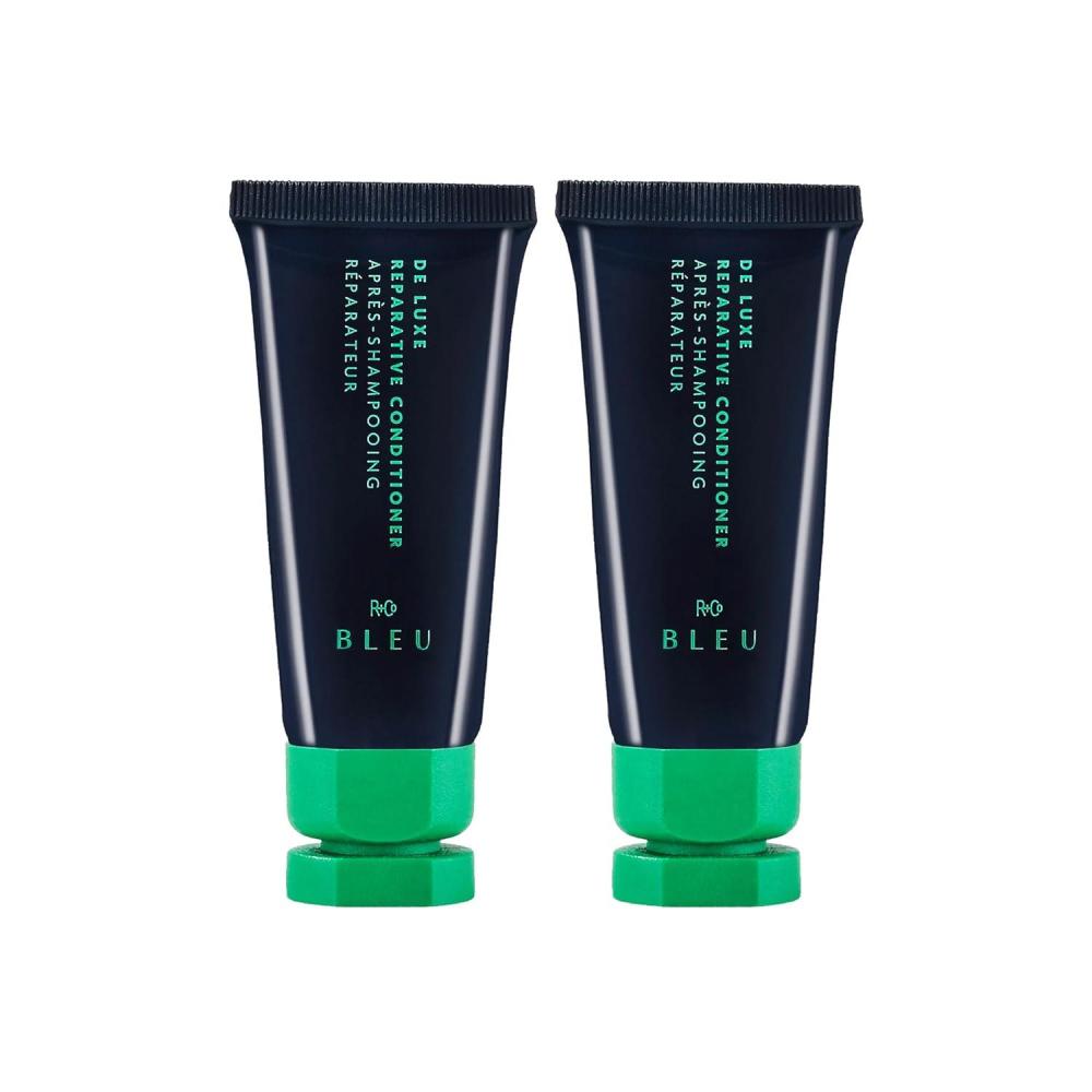 R+Co BLEU De Luxe Reparative Conditioner | Hydrates + Strengthens + Repairs | Vegan, Sustainable + Cruelty-Free | 6.8 Oz(1 Fl Oz (Pack of 2))