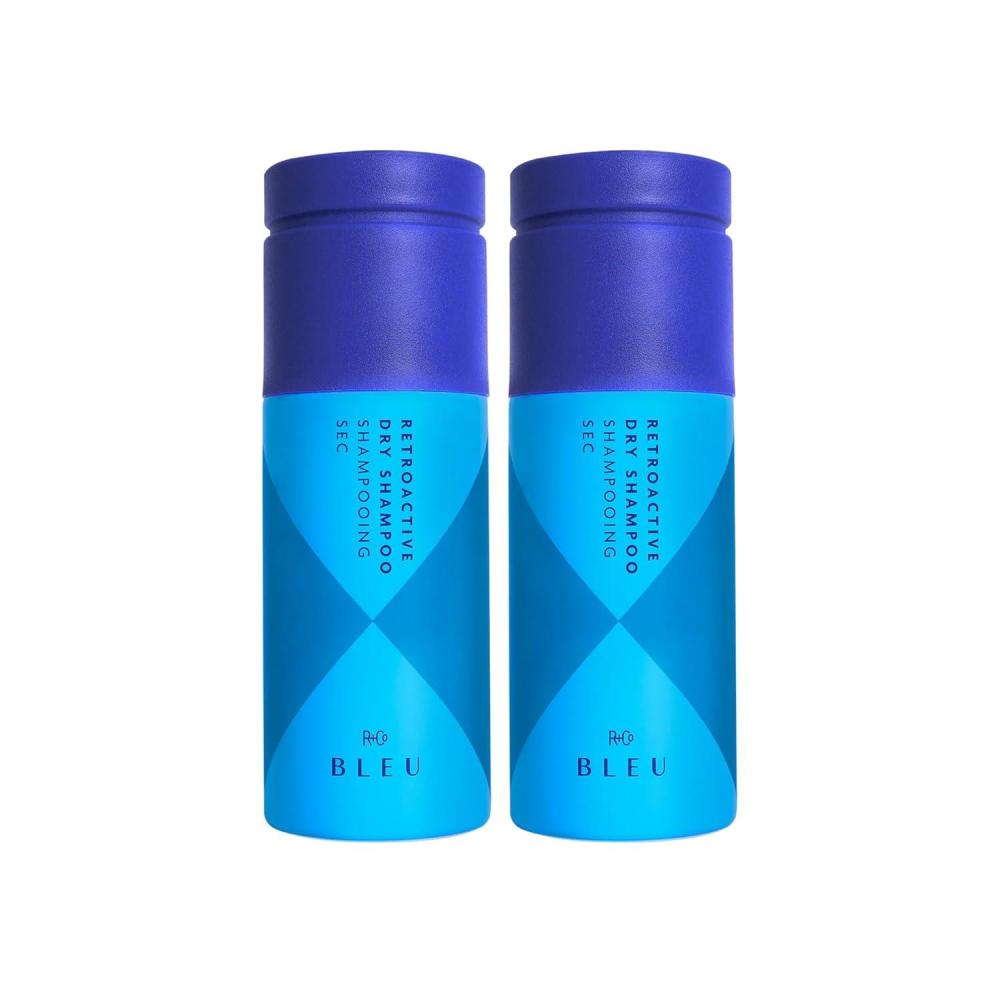 R+Co BLEU Retroactive Dry Shampoo Mini | Weightless Volume + Shine + Bounce | Vegan, Sustainable + Cruelty-Free | 1 Oz(1 Ounce (Pack of 2))
