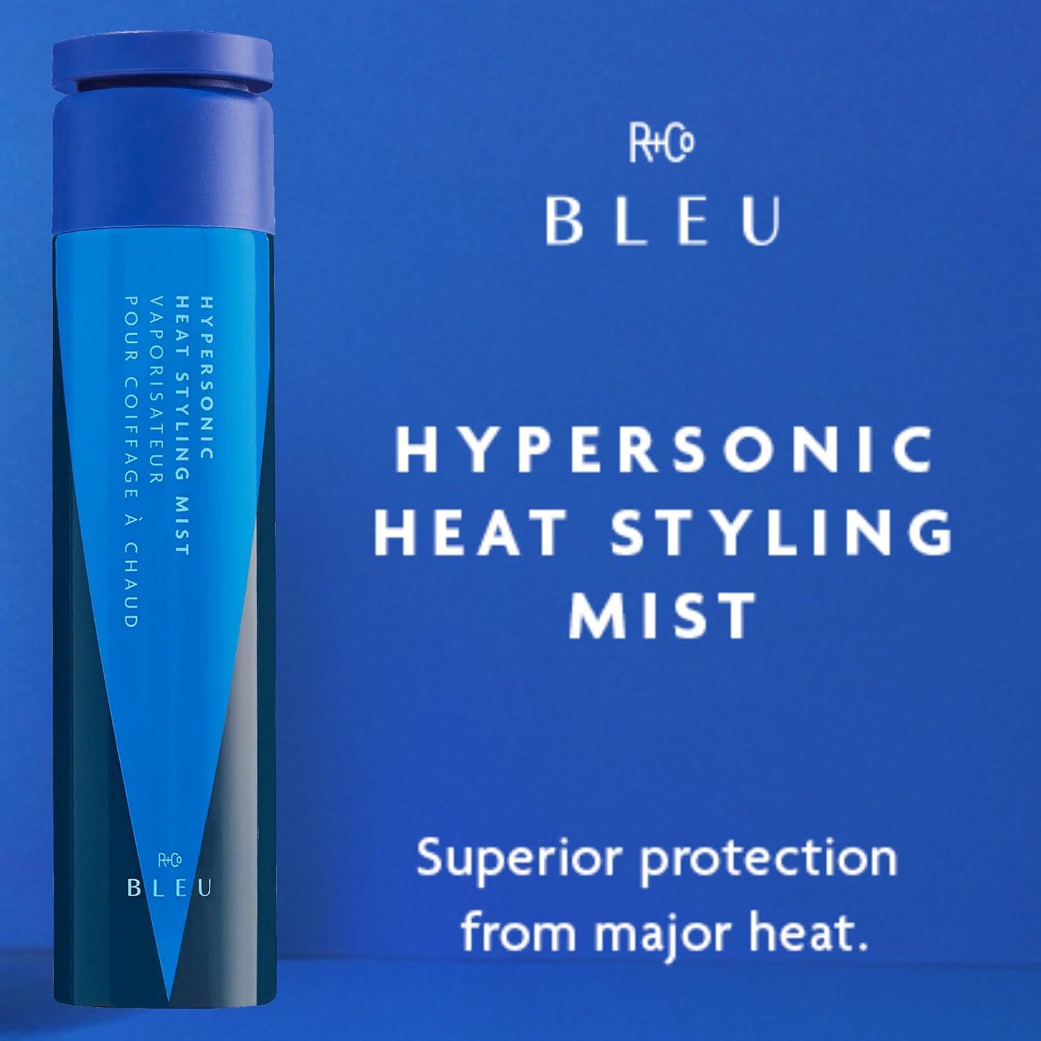 R+Co Hypersonic Heat Styling Mist – Heat Protectant Mist for Blow-Drying & Hot Tool Styling – Adds Shine, Softness, Soft Hold & Long-Lasting Style – Vegan & Paraben-Free – 6.7 oz