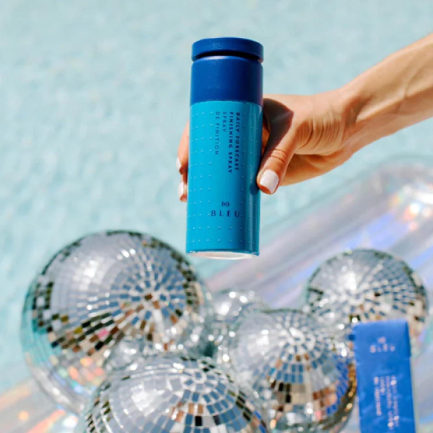 R+Co BLEU Daily Forecast Finishing Spray – Locks Style, Shields Against Humidity, Static, and Environmental Stress, Seals Cuticle with Vegan Silk Extract, 3 oz