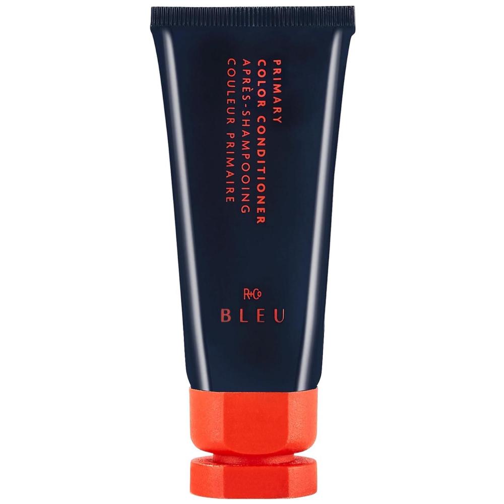 R+Co BLEU Primary Color Conditioner Mini | Fights Color Fade + Strengthens Hair + Deeply Hydrates | Vegan, Sustainable + Cruelty-Free | 1 Oz(1.2 Ounce (Pack of 1))
