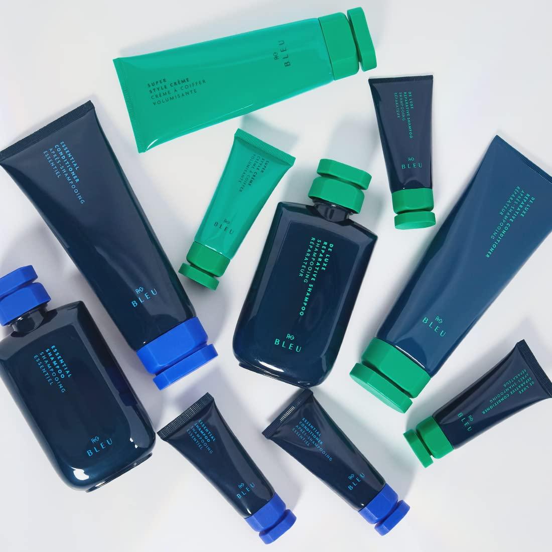 R+Co BLEU De Luxe Reparative Shampoo Mini | Hydrates + Strengthens + Adds Shine | Vegan, Sustainable + Cruelty-Free | 1 Oz(1.2 Ounce (Pack of 1))
