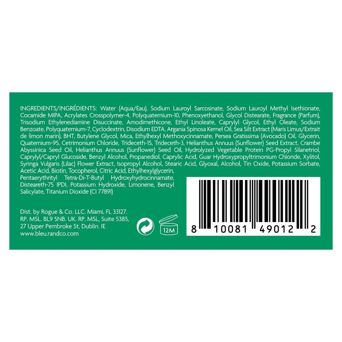 R+Co BLEU De Luxe Reparative Shampoo Mini | Hydrates + Strengthens + Adds Shine | Vegan, Sustainable + Cruelty-Free | 1 Oz(1.2 Ounce (Pack of 1))