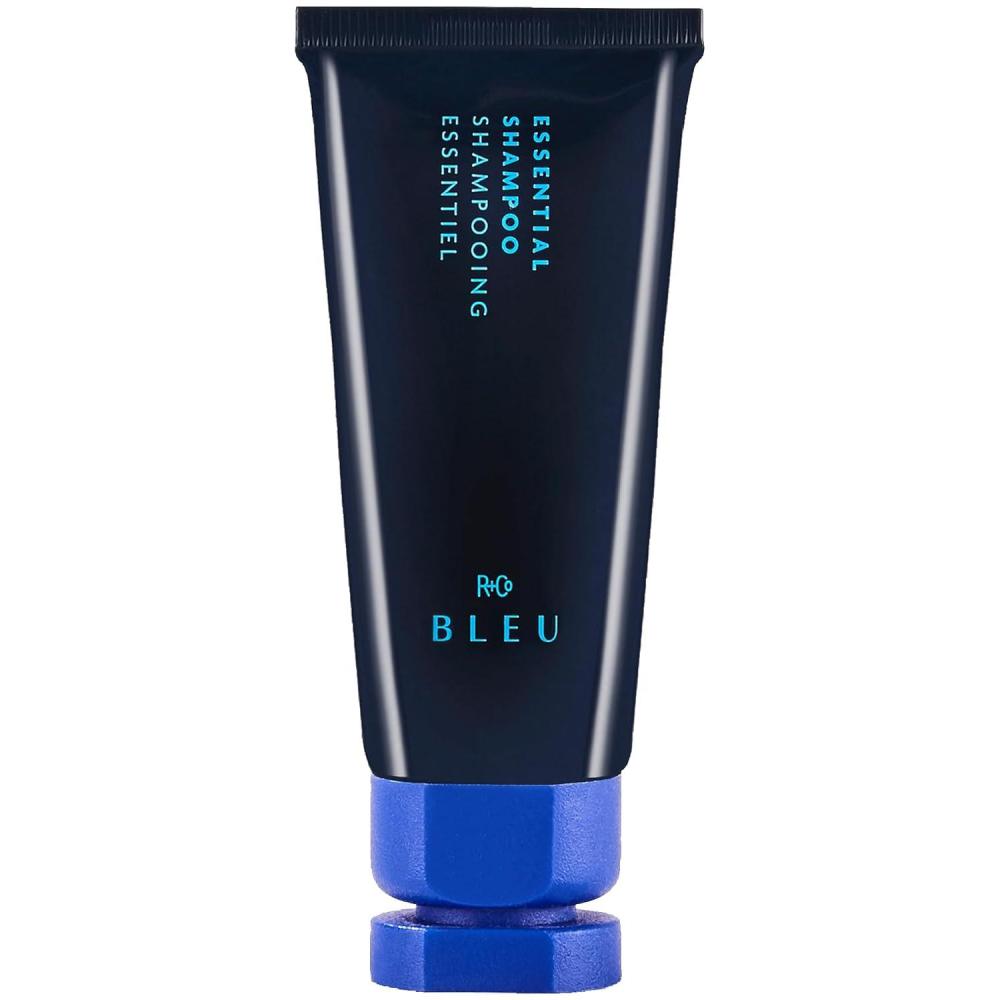 R+Co BLEU Essential Shampoo Mini | Gentle Daily Cleanser, Hydration + Shine | Vegan, Sustainable + Cruelty-Free | 1 Oz(1.2 Fl Oz (Pack of 1))