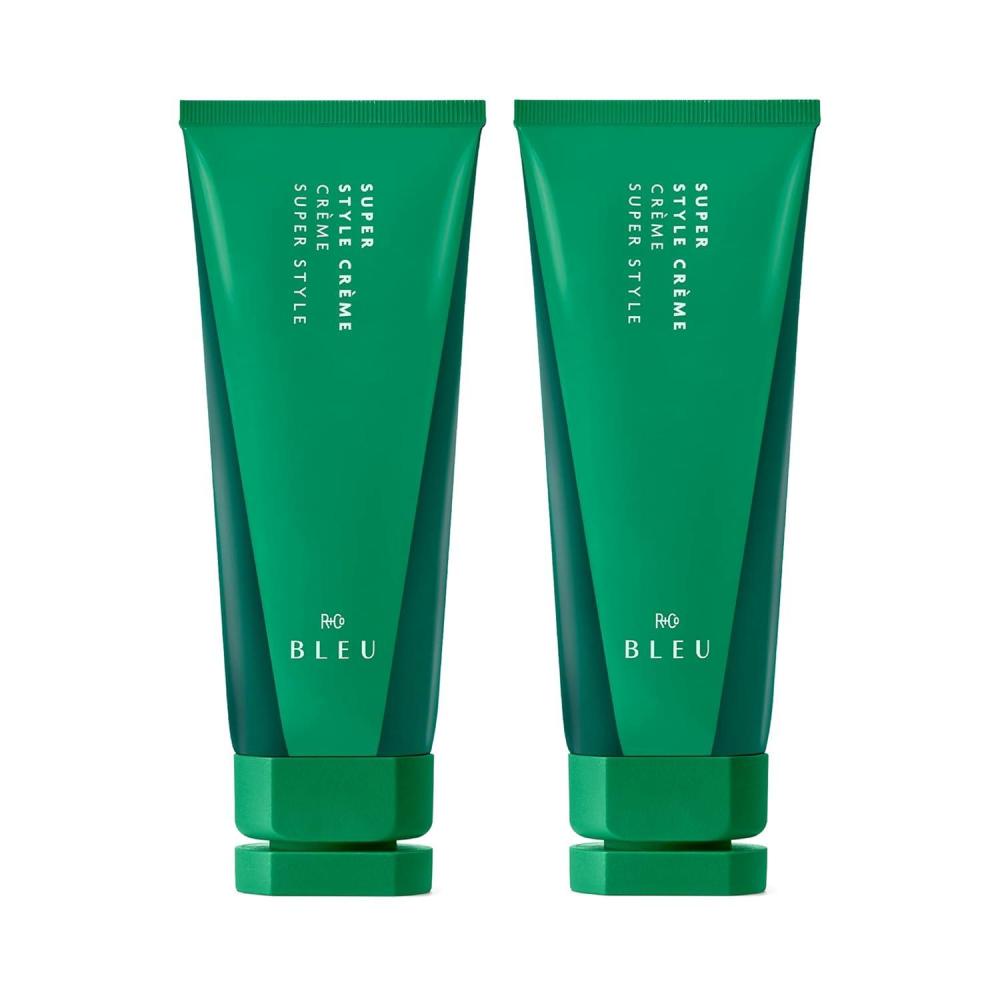 R+Co BLEU Super Style Crème Mini | Adds Softness + Hydration + Frizz Prevention | Vegan, Sustainable + Cruelty-Free | 1 Oz(5 Ounce (Pack of 2))