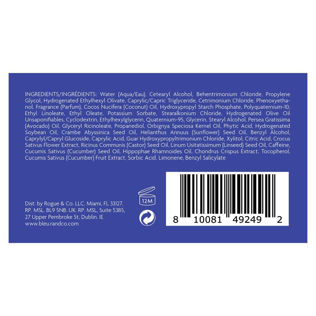 R+Co BLEU Essential Conditioner Mini | Hydrates + Smoothes + Nourishes Hair | Vegan, Sustainable + Cruelty-Free | 1 Oz