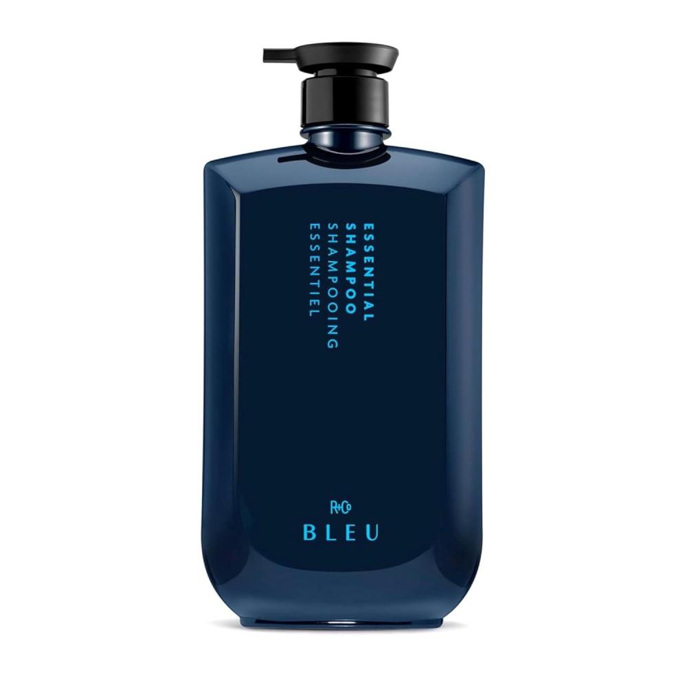 R+Co BLEU Essential Shampoo Liter – Gentle Daily Cleanser for All Hair Types – Hydrates, Smooths, Strengthens & Adds Body, Bounce & Shine – Sulfate-Free, Vegan & Cruelty-Free – 33.8 oz