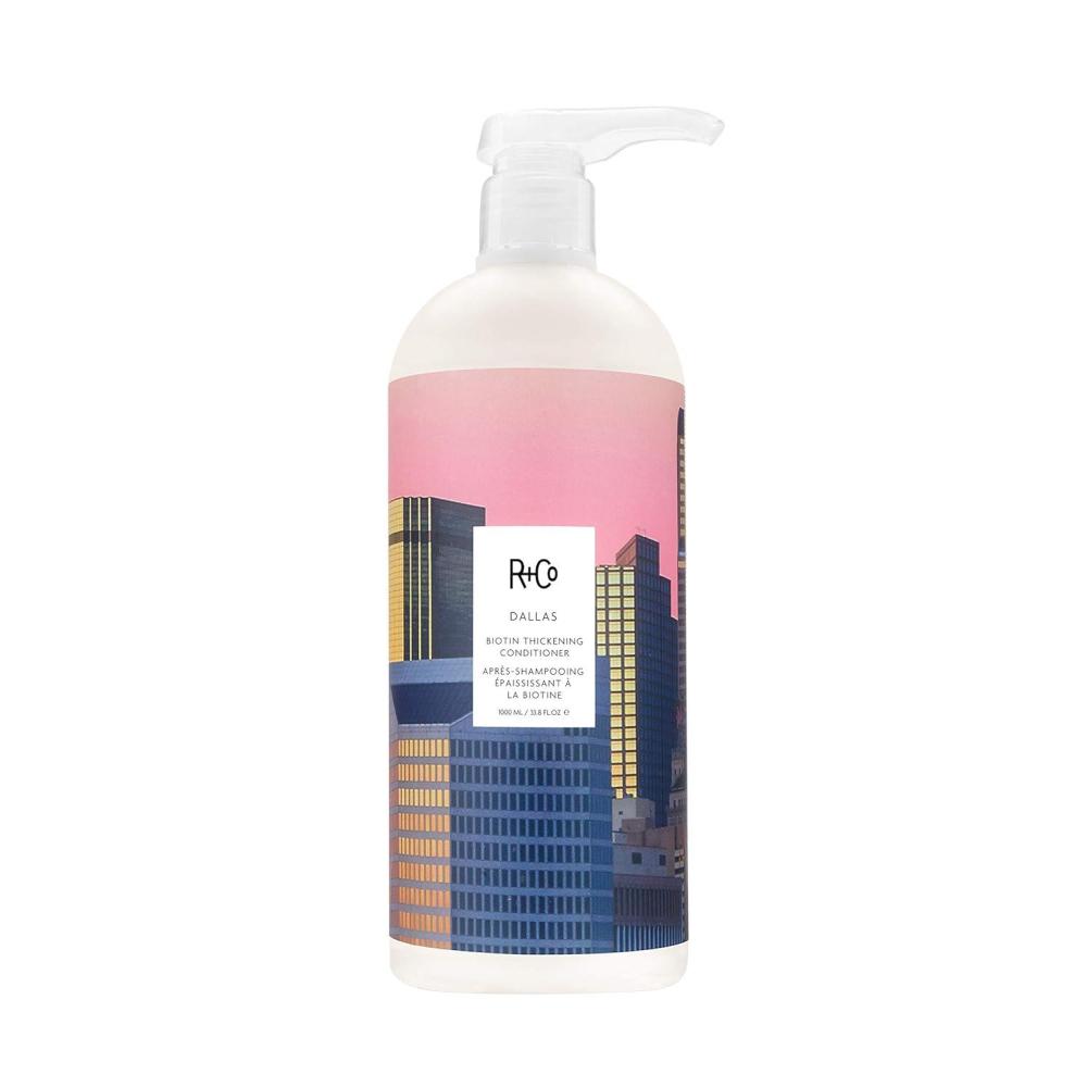 R+Co Dallas Biotin Thickening Conditioner | Weightless Hydration, Strengthens + Enhances Shine | Vegan + Cruelty-Free |(33.8 Fl Oz (Pack of 1))