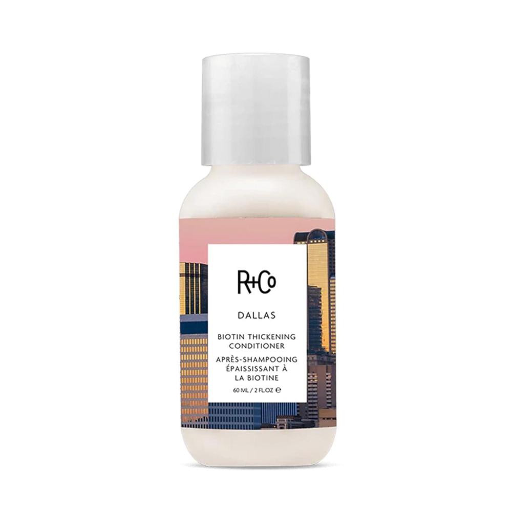 R+Co Dallas Biotin Thickening Conditioner | Weightless Hydration, Strengthens + Enhances Shine | Vegan + Cruelty-Free |(2 Fl Oz (Pack of 1))