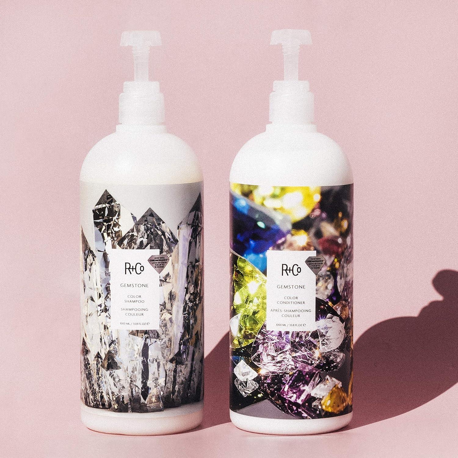 R+Co Gemstone Color Conditioner | Prolonged Color Vibrancy | Frizz Control, Repairs | Vegan + Cruelty-Free |(33.8 Fl Oz (Pack of 1))