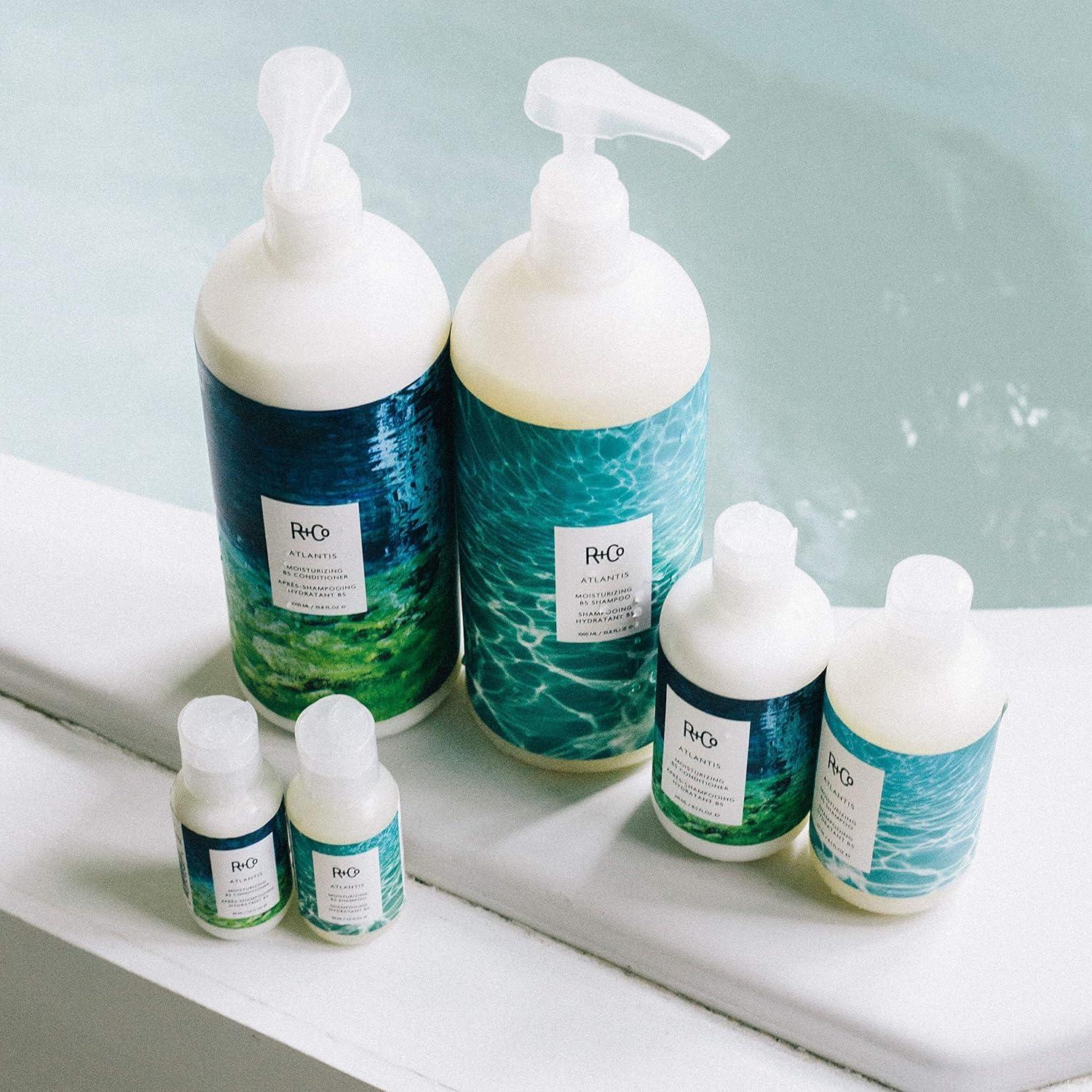 R+Co Atlantis Moisturizing B5 Shampoo | Shine + Tames Frizz + Intense Hydration | Vegan + Cruelty-Free |Vegan + Cruelty-Free(33.8 Fl Oz (Pack of 1))