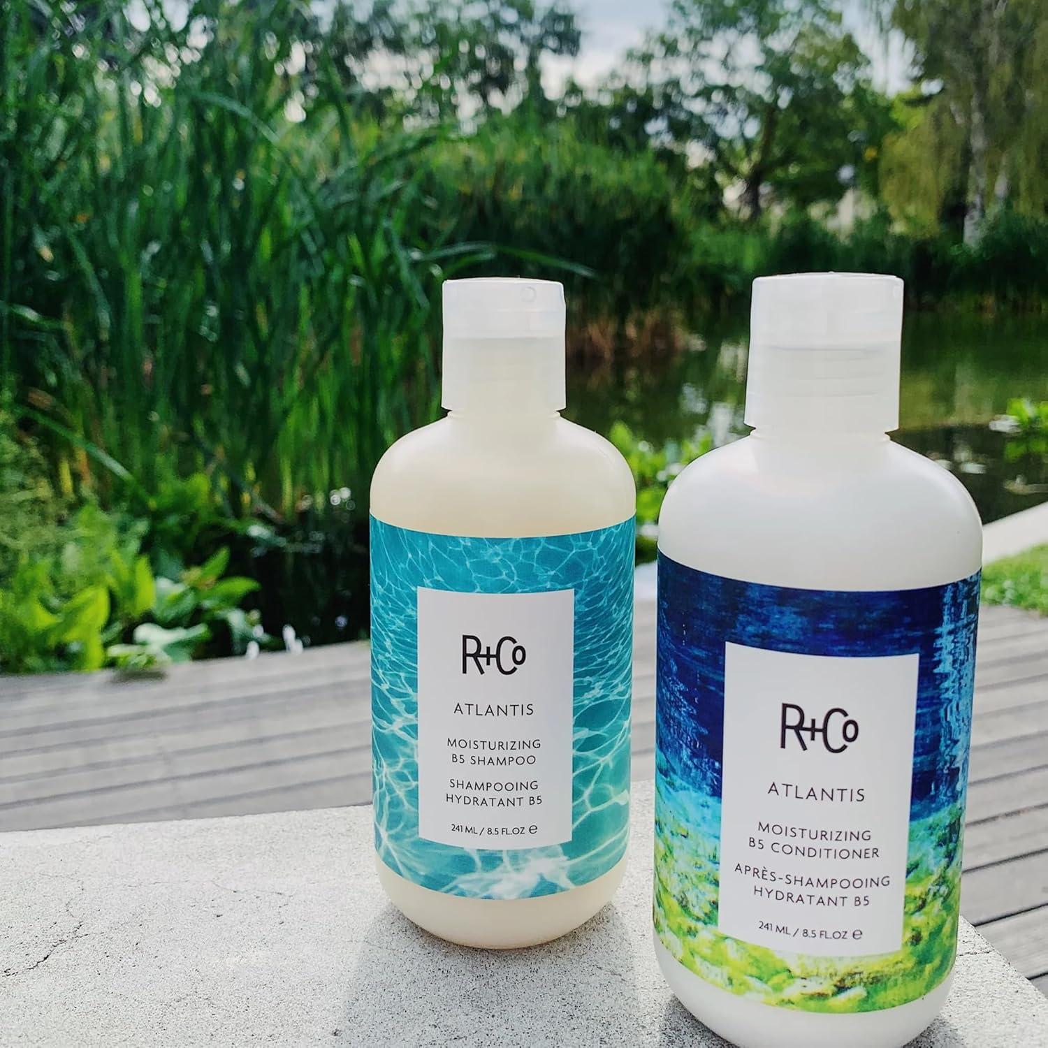 R+Co Atlantis Moisturizing B5 Shampoo | Shine + Tames Frizz + Intense Hydration | Vegan + Cruelty-Free |Vegan + Cruelty-Free(33.8 Fl Oz (Pack of 1))