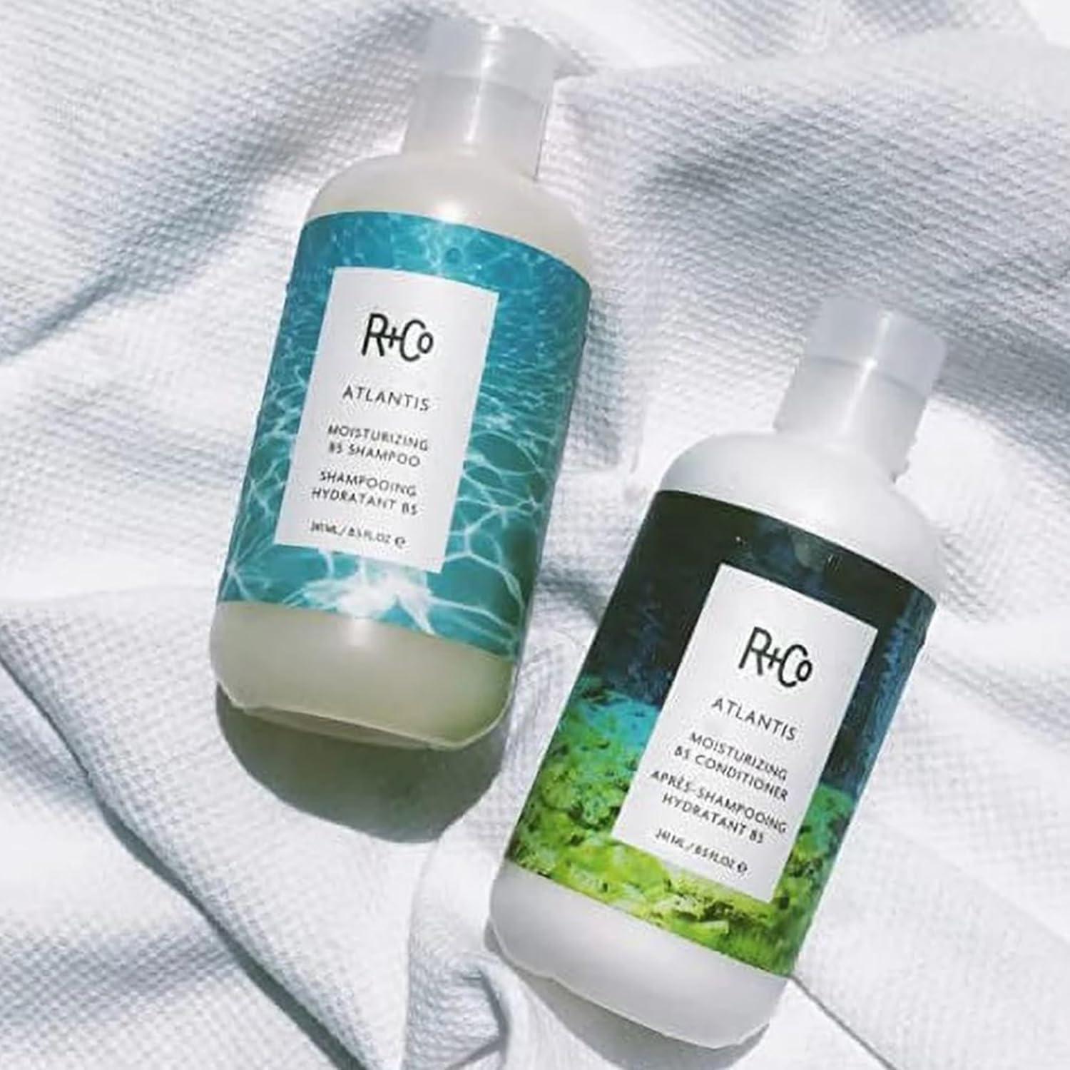 R+Co Atlantis Moisturizing B5 Shampoo | Shine + Tames Frizz + Intense Hydration | Vegan + Cruelty-Free |Vegan + Cruelty-Free(33.8 Fl Oz (Pack of 1))