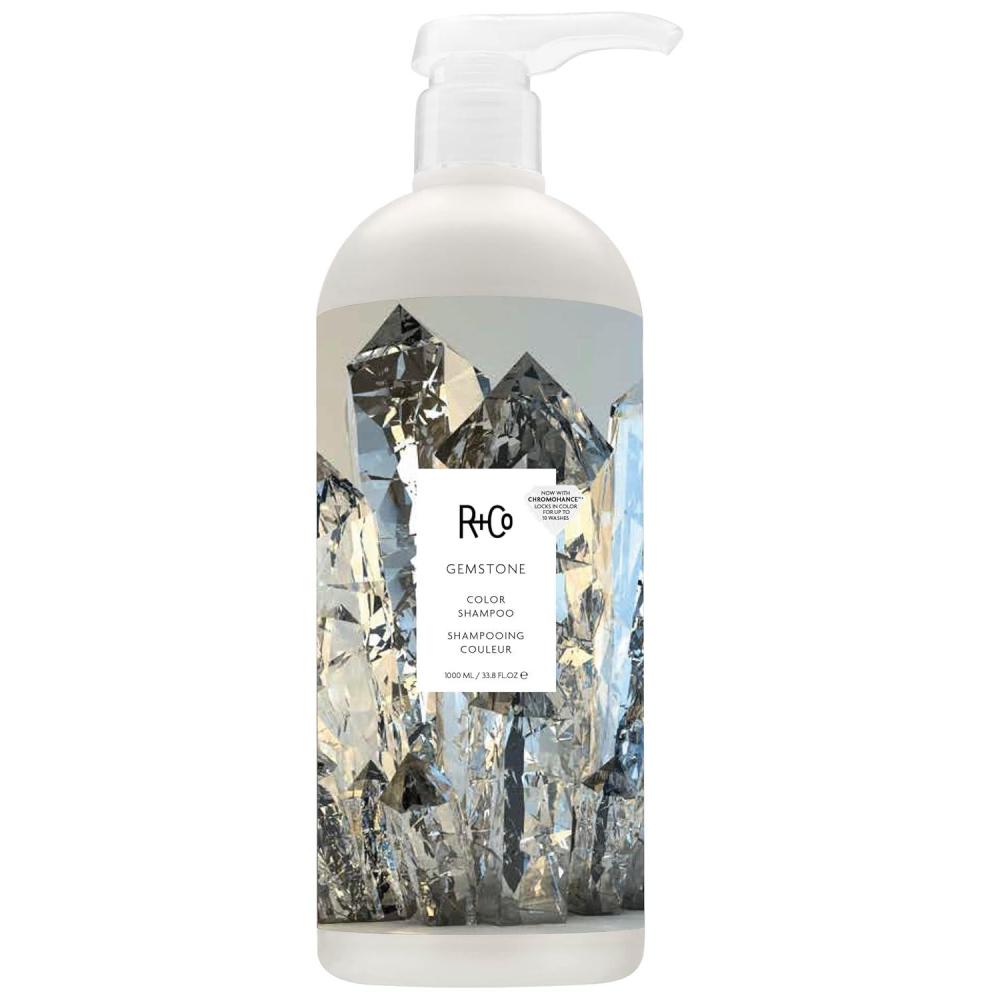 R+Co Gemstone Color Shampoo | Prolonged Color Vibrancy | Frizz Control, Repairs | Vegan + Cruelty-Free |(33.8 Fl Oz (Pack of 1))