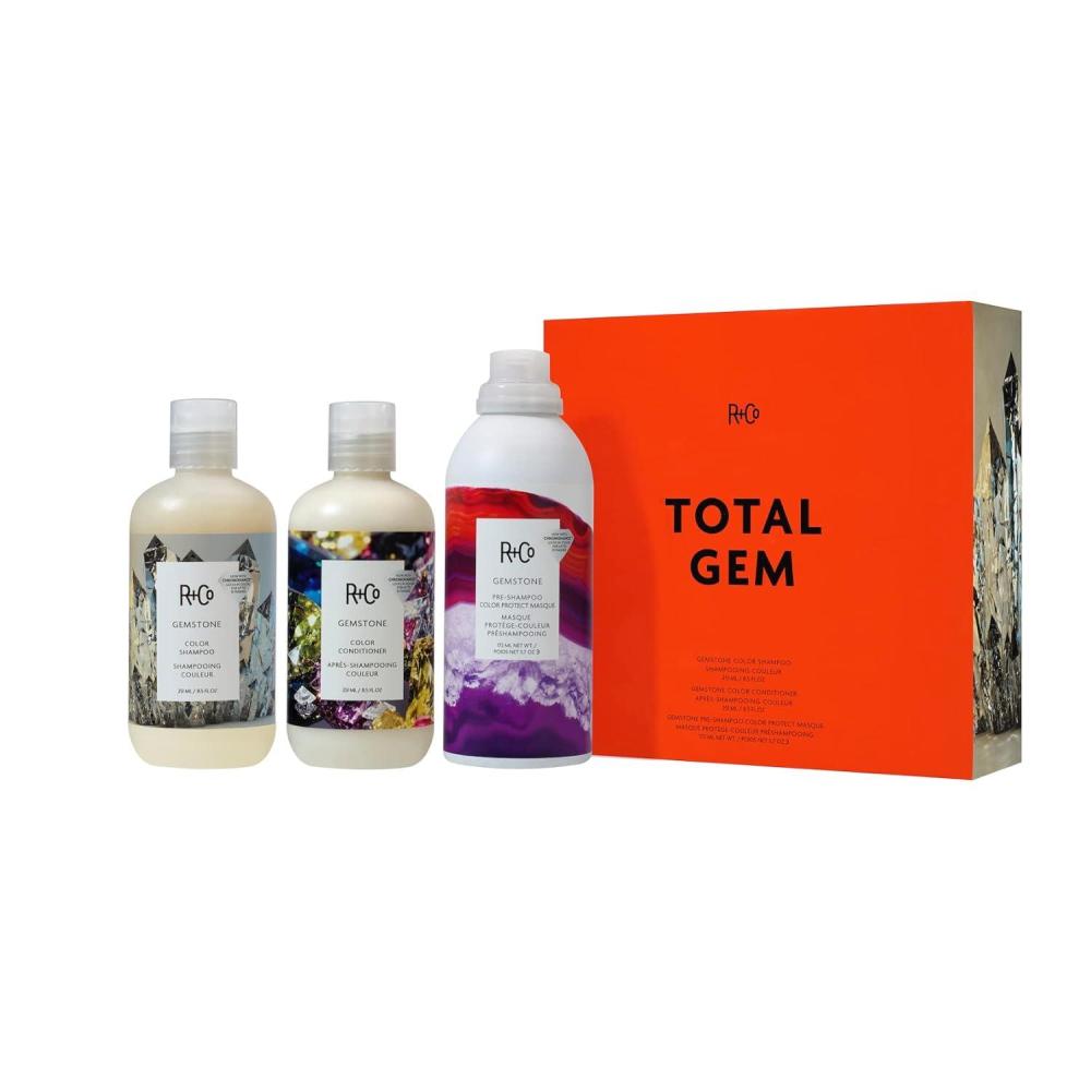 Total Gem Inline Kit | Prolonged Color Vibrancy, Repairs + Nourishes Hair | Vegan + Cruelty-Free | 22.75 Oz